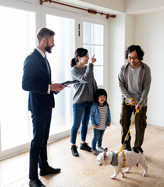 home inspectors smiling